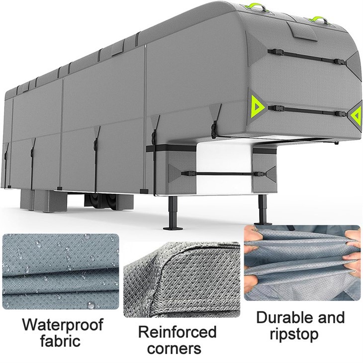 Full Coverage 5th Wheel RV Cover For Complete Protection manufacturers